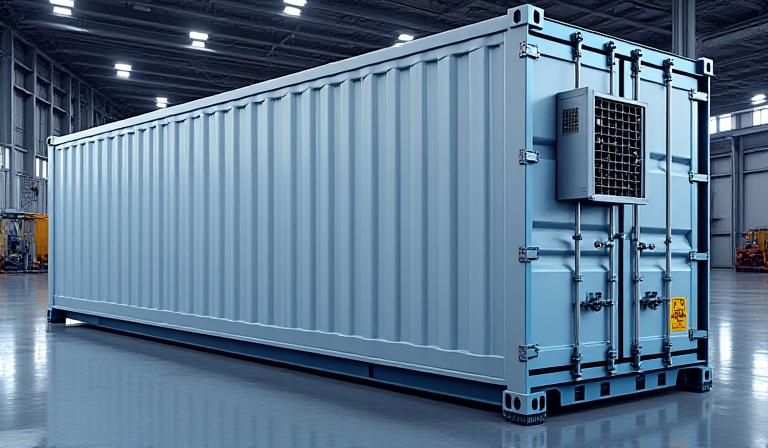 Pharma-grade refrigerated intermodal container for beauty and biotech shipments